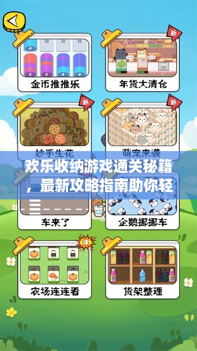 歡樂收納游戲通關秘籍，最新攻略指南助你輕松過關！