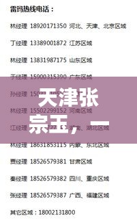 天津張宗玉，一篇文章帶你了解他的故事與成就