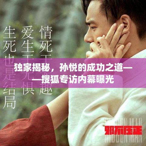 獨家揭秘，孫悅的成功之道——搜狐專訪內(nèi)幕曝光