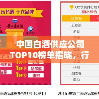 中國白酒供應(yīng)公司TOP10榜單揭曉，行業(yè)巨頭排名及實力解析