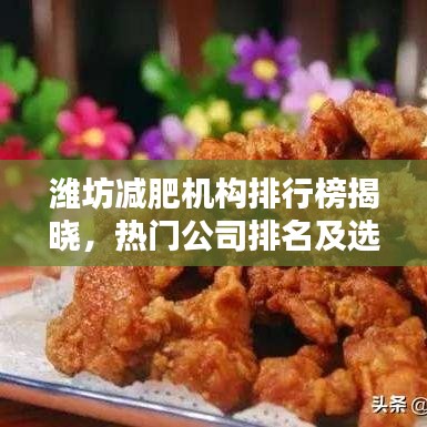 濰坊減肥機(jī)構(gòu)排行榜揭曉，熱門公司排名及選擇指南