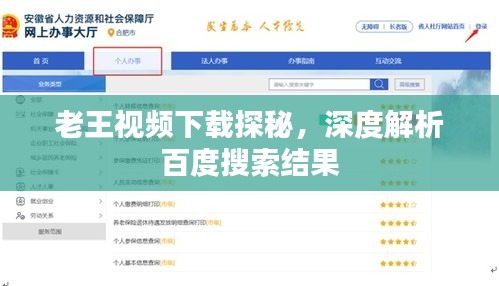 老王視頻下載探秘，深度解析百度搜索結(jié)果