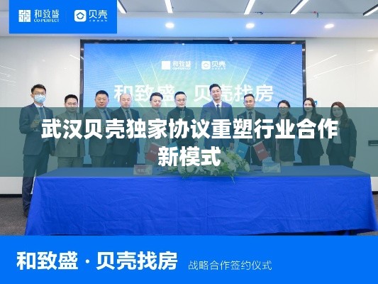 武漢貝殼獨家協(xié)議重塑行業(yè)合作新模式